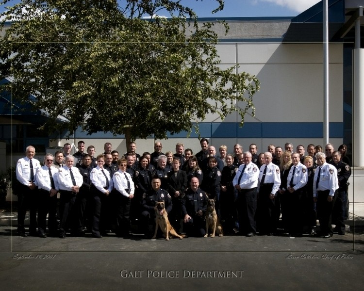 Photograph of department staff